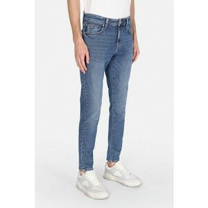 Blugi crop cu croiala slim-fit imagine