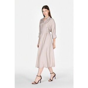 Rochie midi evazata imagine