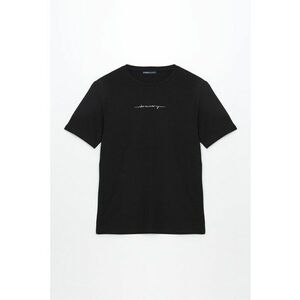 Tricou regular fit cu decolteu la baza gatului imagine