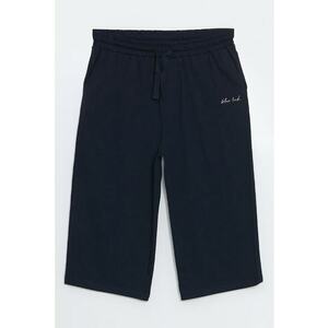 Pantaloni capri de pijama cu snur in talie imagine