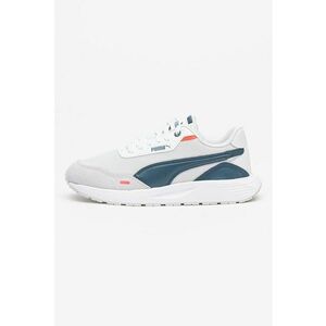 Pantofi sport de piele ecologica si plasa - Runtamed imagine