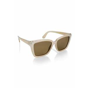Ochelari de soare cat-eye unisex polarizati cu aspect masiv imagine