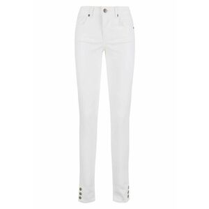 Blugi skinny fit cu nasturi decorativi imagine