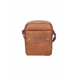 Geanta crossbody de piele ecologica - Maro imagine