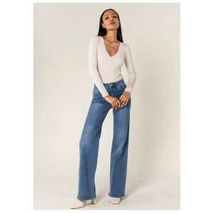 Blugi Dama Evazati Albastri P211-5 M8 16798 imagine