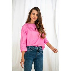 Bluza din lyocell cu maneci 3/4 Yvonne imagine