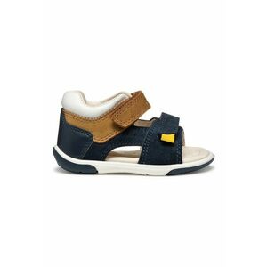 Sandale cu velcro si garnituri de piele intoarsa imagine