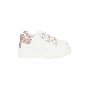 Pantofi sport wedge din piele imagine