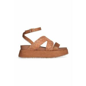 Sandale wedge cu strasuri imagine