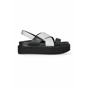 Sandale flatform cu barete incrucisate imagine