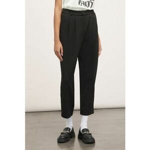 Pantaloni crop cu talie inalta imagine