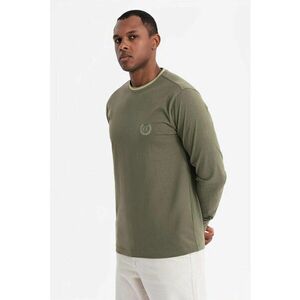 Bluza de bumbac cu logo imagine