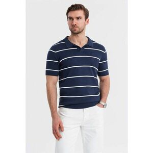 Tricou polo cu dungi imagine