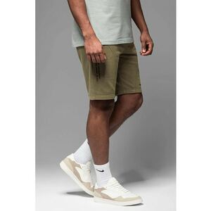 Pantaloni scurti slim fit din amestec de bumbac imagine