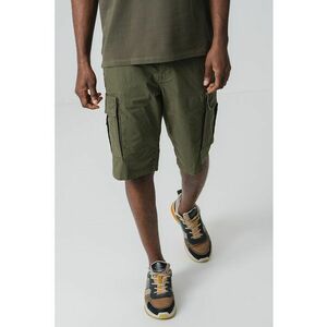 Pantaloni din amestec de bumbac cu buzunare imagine