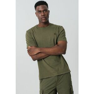 Tricou regular fit cu decolteu la baza gatului imagine