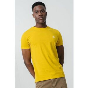 Tricou cu decolteu la baza gatului si logo discret imagine