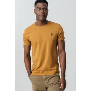 Tricou cu decolteu la baza gatului si logo discret imagine