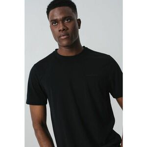 Tricou uni cu decolteu la baza gatului imagine