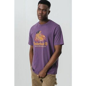 Tricou cu logo si decolteu la baza gatului imagine