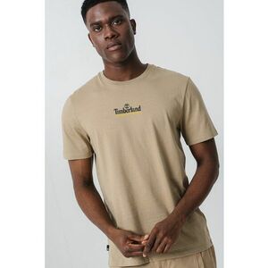 Tricou de bumbac cu decolteu la baza gatului imagine