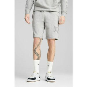 Pantaloni scurti din amestec de bumbac cu logo imagine