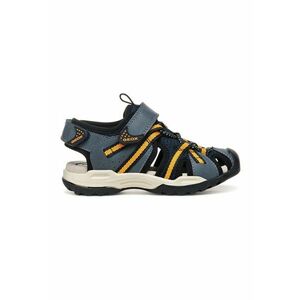 Sandale de piele ecologica si material textil cu velcro Borealis imagine