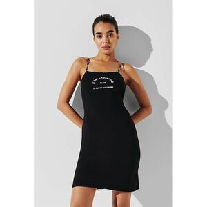 Rochie de plaja din bumbac organic cu logo imagine
