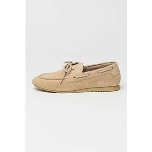 Pantofi loafer uni de piele intoarsa imagine