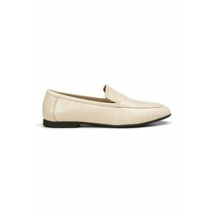 Pantofi loafer de piele cu varf rotund imagine