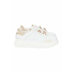 Pantofi sport flatform din piele imagine