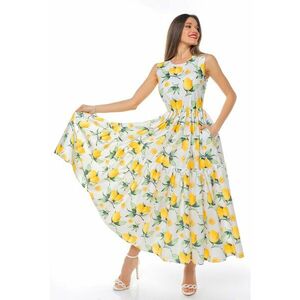 Rochie fara maneci cu buzunare laterale imagine