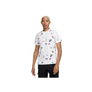 Tricou pentru Barbati - m nsw tee 12mo aop sp25 - HJ0561-100 - Alb imagine
