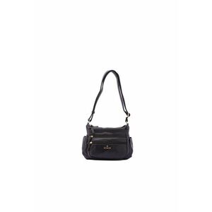 Geanta crossbody din piele ecologica cu detaliu logo imagine