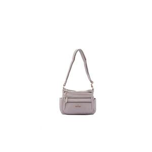 Geanta crossbody din piele ecologica cu detaliu logo imagine