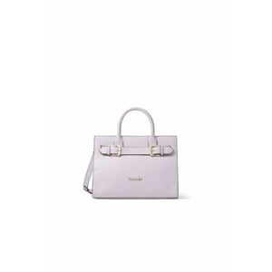 Geanta tote din piele cu model uni imagine