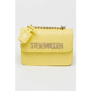 Geanta crossbody de piele ecologica cu logo metalic Coal-E - Bej imagine