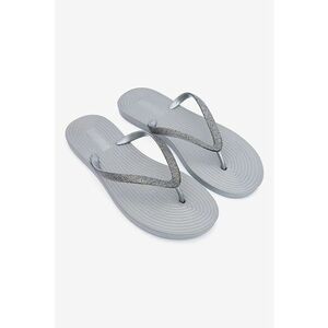 Papuci flip-flop cu aspect stralucitor imagine