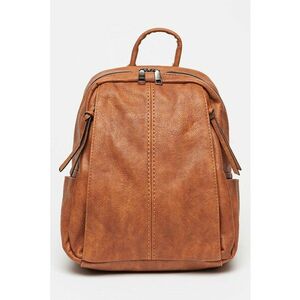 Rucsac de piele ecologica cu buzunare multiple imagine