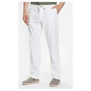 Pantaloni barbati - 88158 - Bumbac - Alb imagine