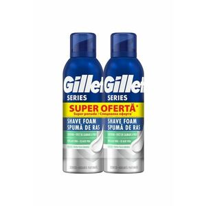 Pachet 2x Spuma de ras Series Sensitive cu aloe vera - 2x200ml imagine