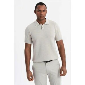 Tricou polo din bumbac pique imagine