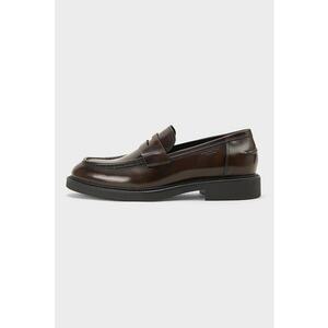 Pantofi loafer de piele cu varf rotund imagine