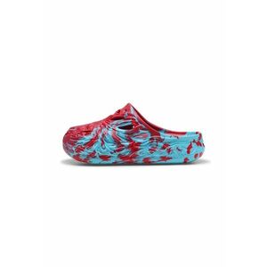 Papuci unisex cu model abstract imagine