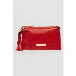 Geanta crossbody din piele cu compartimente multiple imagine