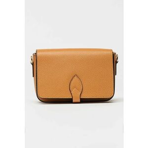 Geanta crossbody de piele cu clapa imagine