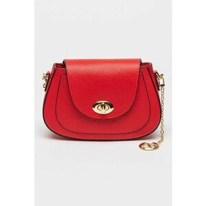 Geanta crossbody de piele cu clapa imagine
