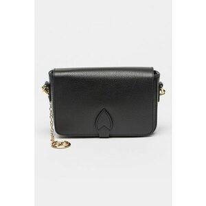 Geanta crossbody de piele cu clapa imagine