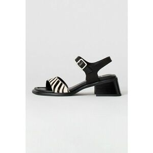 Sandale din piele cu animal print imagine