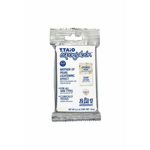 2 in 1 Burete de baie si sapun incorporat - cu Mother of Pearl - efect iluminator - 120 gr imagine